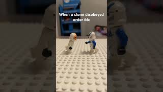 When a clone disobeyed order 66 comedy funny comedy shorts [upl. by Ayad]