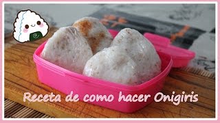 Recetas con AL  Como hacer Onigiris [upl. by Aenea521]