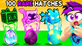 Best 100 Hatches in Pet Simulator X [upl. by Einaffyt]