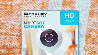 Good To See Merkury Innovations Smart WiFi Camera with Voice Control Unboxing  First Impressions [upl. by Josi]