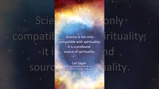 “Science is not only compatible with spirituality it is a profound source of spirituality” [upl. by Cacia]