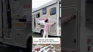 I left my son outside the RV on a snowy day rv [upl. by Samara]