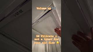 3m filtrete air filter review  Restricts your airflow SAVE your 💰 3mfiltrete airfilter [upl. by Nallad]