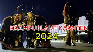 KRAMPUSLAUF in ARNOLDSTEIN Kärnten 2024 Brauchtum Österreich [upl. by Kamat]