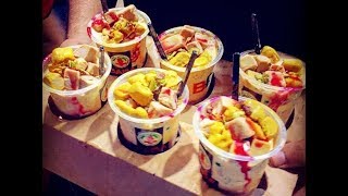 falooda mumbai mahim  Mumbai Street Food  baba Faluda recipe  Indian street food [upl. by Gnort]