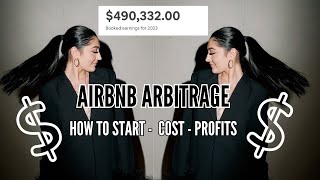 Airbnb Arbitrage  How To Start  Cost  Profits 🏡 [upl. by Anigger50]