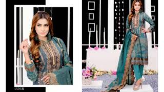 Tawakkal fabrics imperial garden Lawn collection 2019 [upl. by Samale]