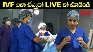 IVF ఎలా చేస్తారో LIVE లో చూడండి  IVF Step By Step Procedure  Dr Jyothi Fertility Expert  HQ [upl. by Eenot]