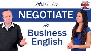 How to Negotiate in English  Business English Lesson [upl. by Arait633]