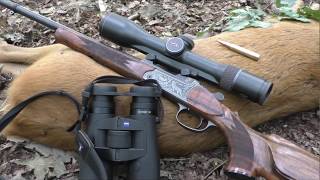 Rehbockjagd Brunft Ungarn mit Blaser K95 Blaser Infinity 2820x50i und Zeiss Victory RF [upl. by Lebasiairam]