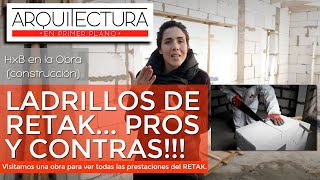 🚧 Construcción con RETAK 🚧 BLOQUES de HORMIGÓN CELULAR 👷 ¿Conviene Pros y Contras en obra REAL 🏠 [upl. by Latrell]