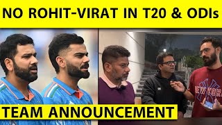 🔴BREAKING SKY T20 CAPTAIN ROHIT amp VIRAT IN TESTS INDIA SQUAD FOR SA TOUR Sports Tak [upl. by Antonia]