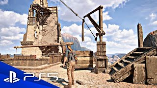 Uncharted 4 A Thief’s End PS5 Gameplay  Treasure Hunt Begins [upl. by Malti]