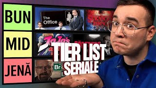 CELE MAI BUNE SERIALE EVER tier list [upl. by Llewol]