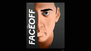 FaceOff Movie Nicolas Cage John Travolta John woo movie Drawing [upl. by Uni46]