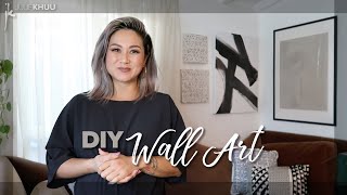 Transform Your Space With this Easy and Stylish DIY Wall Art Anthropologie Home Inspired [upl. by Hadeehuat]