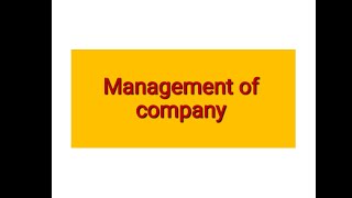 management of companypart3Key Managerial personnel4th sem bcom [upl. by Marijn]