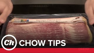 Separating Bacon the Right Way  CHOW Tip [upl. by Hgiel]