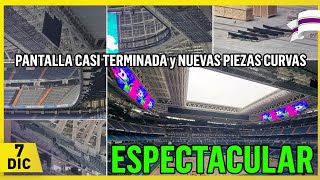 💥¡SIGUEN LOS AVANCES ⚠️OBRAS del SANTIAGO BERNABÉU 7 Diciembre 2023 [upl. by Meta]