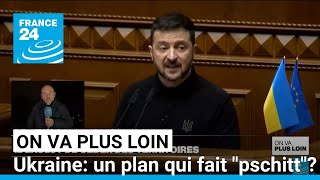 Ukraine un plan qui fait quotpschittquot  • FRANCE 24 [upl. by Ataeb]