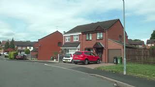 Driving On Humber Road Calder Road Medway Road amp Windrush Close Worcester England [upl. by Darmit]