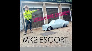 S5 E7  BUILDING A 1000CC MINI MK2 FORD ESCORT GOKART CHASSIS  FULL CINEMATIC TIMELAPSE [upl. by Reinald]