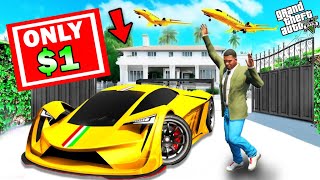 GTA 5  Franklin Buying Everything In  1 Challenge in GTA 5  GTA 5 mods [upl. by Us]