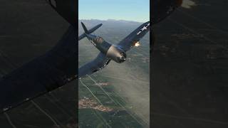 Join an F4U Corsair also known as the Whistling Death as it puts its guns to work [upl. by Edris112]