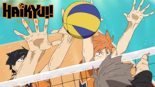 Final Rally vs Inarizaki  HAIKYU TO THE TOP [upl. by Elnore]