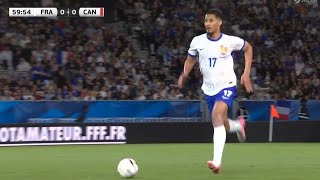 William Saliba MOTM Performance vs Canada ✨ [upl. by Sara]