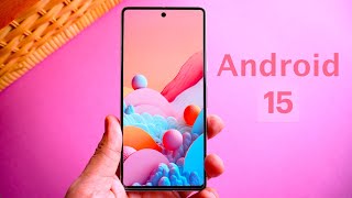 Android 15 in Pixel 7 New features Battery and Performance [upl. by Enitsed]