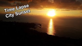 Time Lapse Sunset Jounieh Lebanon [upl. by Mosley744]