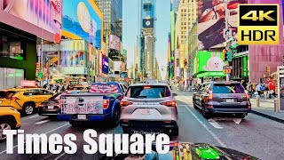 New York City DrivingTimes Square49th and 30th St [upl. by Hieronymus556]