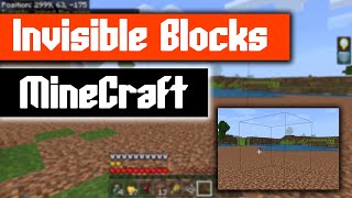 How to Remove Invisible Barrier Blocks in Minecraft [upl. by Sillyrama]