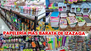 IZAZAGA 151 🫨 Una de las PAPELERIAS MAS BARATAS DE IZAZAGA 😱quotLibretas Profesional Papelería kawaiiquot [upl. by Wylen278]