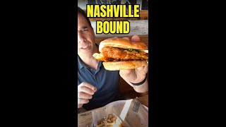 UpStreets BBQ Brewhouse  The Spicy Chicken Burger Called The Nashville [upl. by Asssilem]