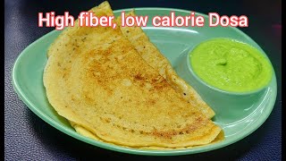 Healthy Oat Dosa Recipe  Crispy Breakfast Idea  No Rice Vegan amp Low Calorie [upl. by Enois28]