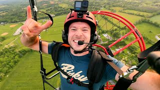 Flying The 3000 AliExpress Paramotor [upl. by Klockau631]