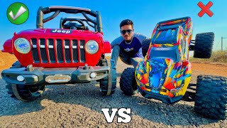 RC Jeep 10000 rs Vs 100000 rs Car Unboxing amp Testing  Chatpat toy TV [upl. by Roger]