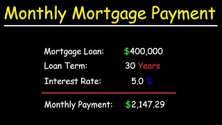 How To Calculate Your Mortgage Payment [upl. by Jenilee629]