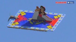 Radio Controlled RC MAGIC FLYING CARPET  DISNEYS ALADDIN with JASMINE amp GENIE of the LAMP [upl. by Michi]