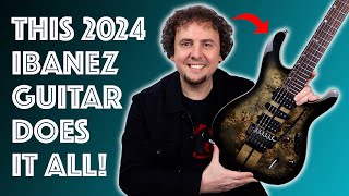 2024 Ibanez S1070PBZ  A Premium HSH beast with stunning versatility and exotic woods Review amp Demo [upl. by Ahouh57]