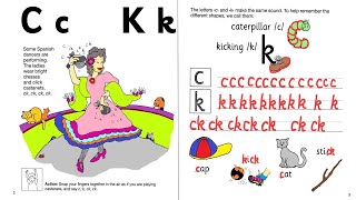 Jolly Phonics  Workbook 2  Page 3  Letters Cc Kk amp ck  2020 Edition [upl. by Groeg]