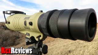 Bushnell Elite Tactical LMSS 840x60 Spotting Scope with FFP H32 Reticle Rex Reviews [upl. by Kauffmann]