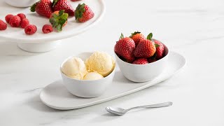 Delicious vanilla bean ice cream made easy in an ice cream maker 🍨 [upl. by Lorens118]