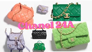 Chanel 2024A Collection  Chanel 24A Metiers DArt Bags  Preview [upl. by Accebor299]