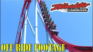 Intimidator at Carowinds OffRide Footage No Copyright [upl. by Warram]