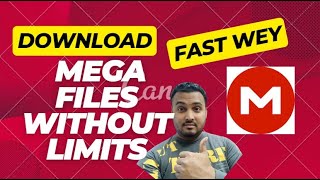 How To Download MEGA Files Without Limits No Credite Fast Wey 2023 [upl. by Eissirhc287]