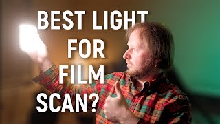 Film Scanning Light on a Budget [upl. by Anielram142]