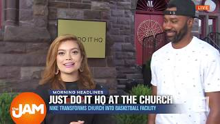 Church Transformed Into Basketball Facility [upl. by Kilar]